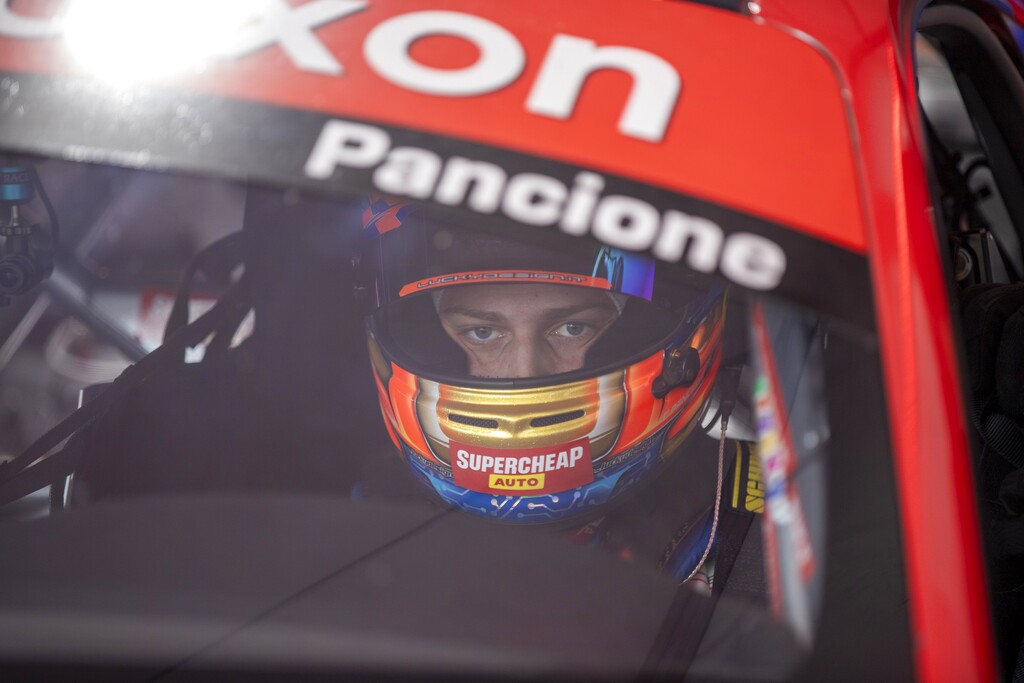 Christian Pancione with McElrea Racing in the Porsche Carrera Cup Australia round 7 at Surfers Paradise 2023