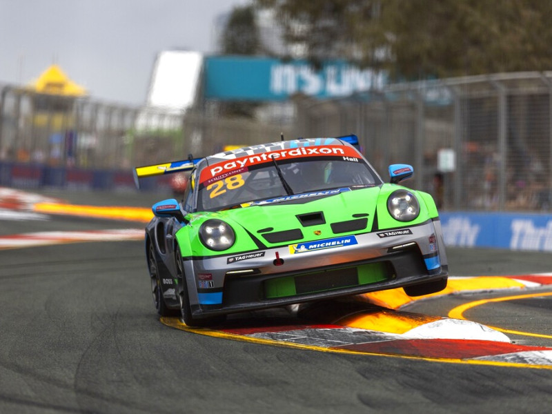 Bayley Hall #28 racing at Surfers Paradise Street Circuit 2023