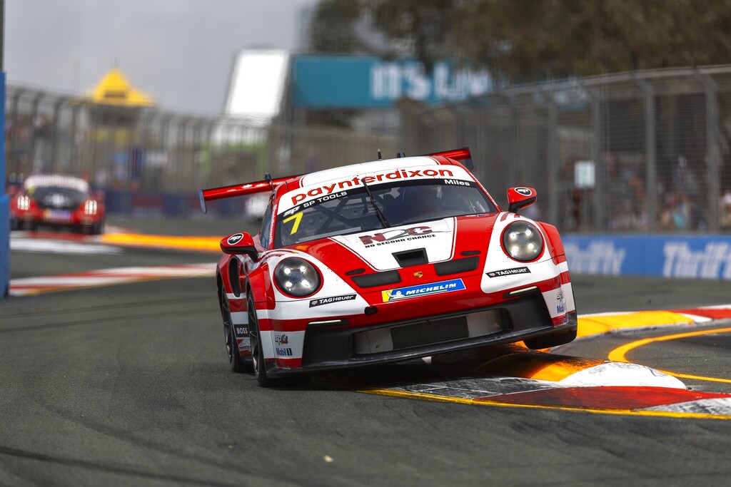 Tim Miles #7 racing at Surfers Paradise Street Circuit 2023