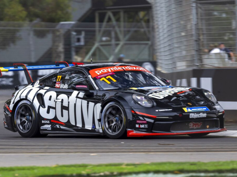 Jackson Walls #11 racing at Adelaide Street Circuit 2023