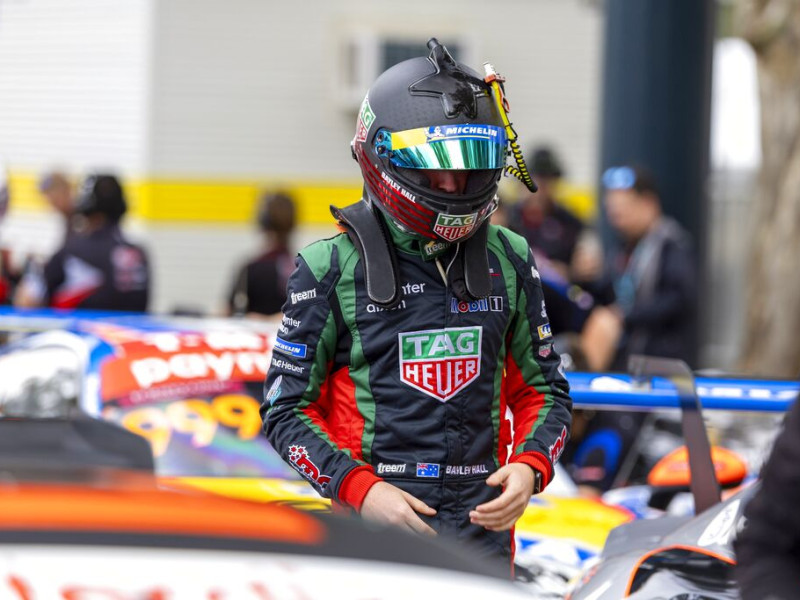 Bayley Hall #28 racing at Adelaide Street Circuit 2023