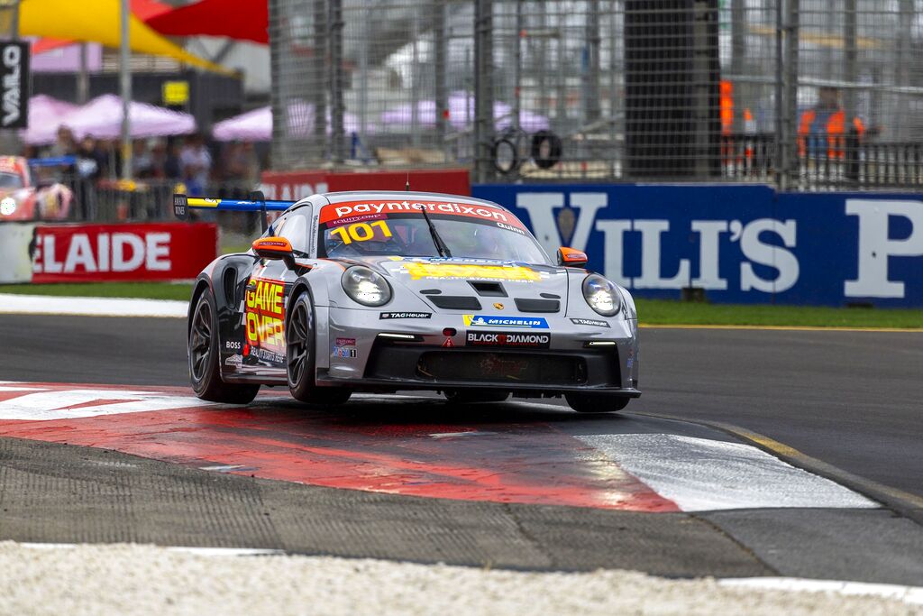 Ryder Quinn #101 racing at Adelaide Street Circuit 2023
