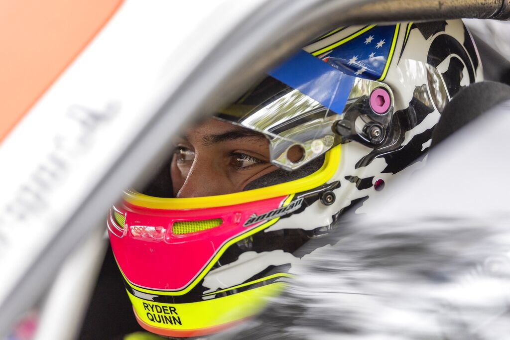 Ryder Quinn #101 racing at Adelaide Street Circuit 2023