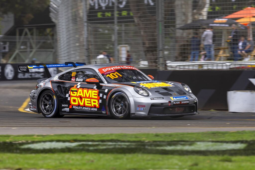 Ryder Quinn #101 racing at Adelaide Street Circuit 2023