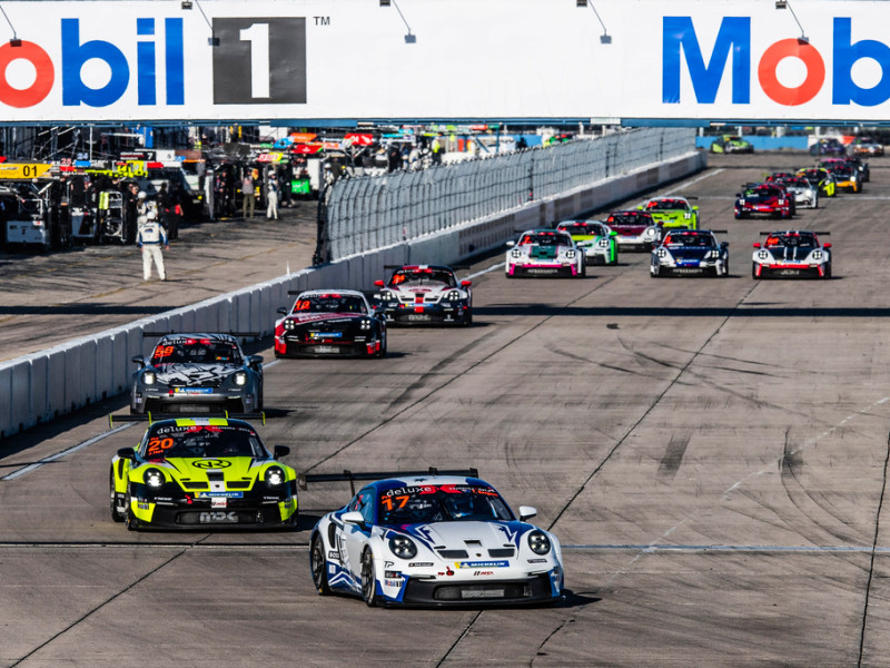 McElrea Racing drivers at Sebring, Florida 2023