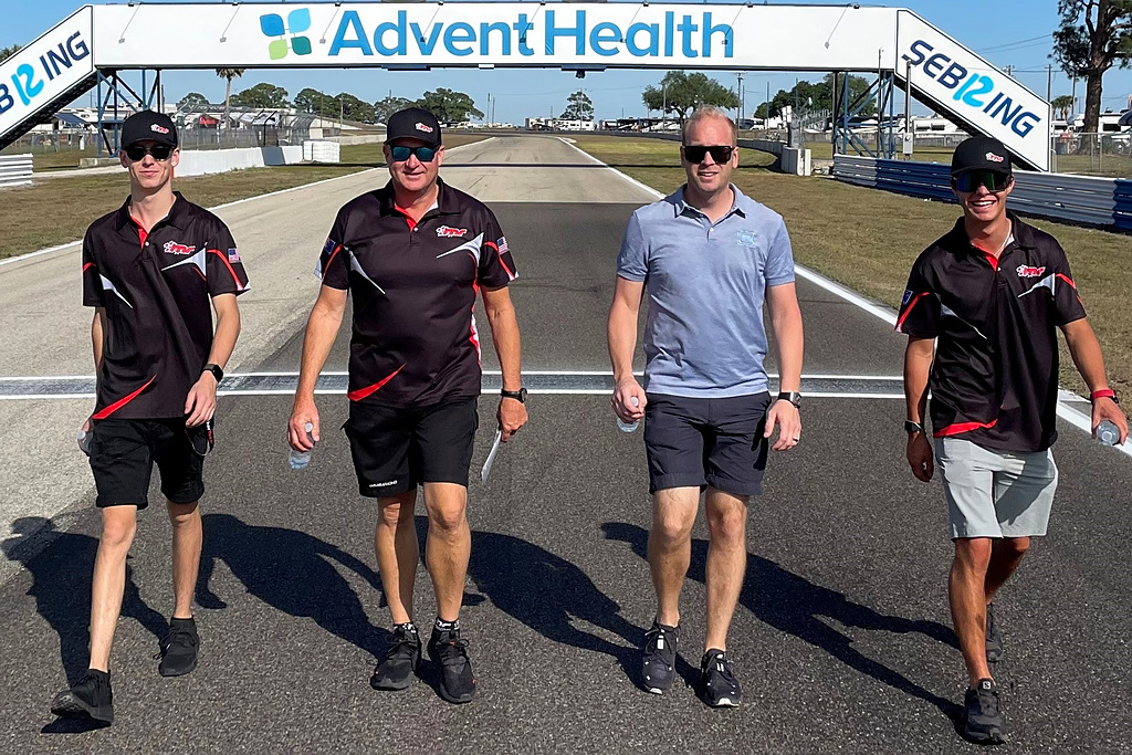 McElrea Racing at Sebring International Raceway for the Porsche Carrera Cup North America Round 1, 2023