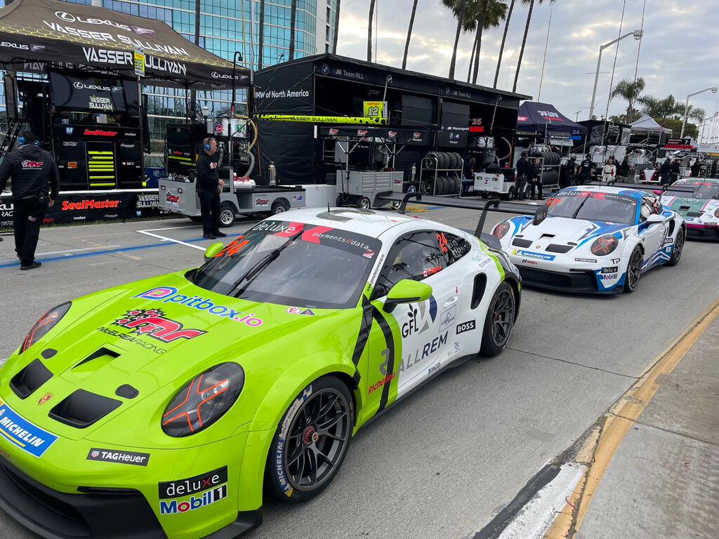 McElrea Racing at Long Beach Grand Prix for the Porsche Carrera Cup North America Round 2, 2023