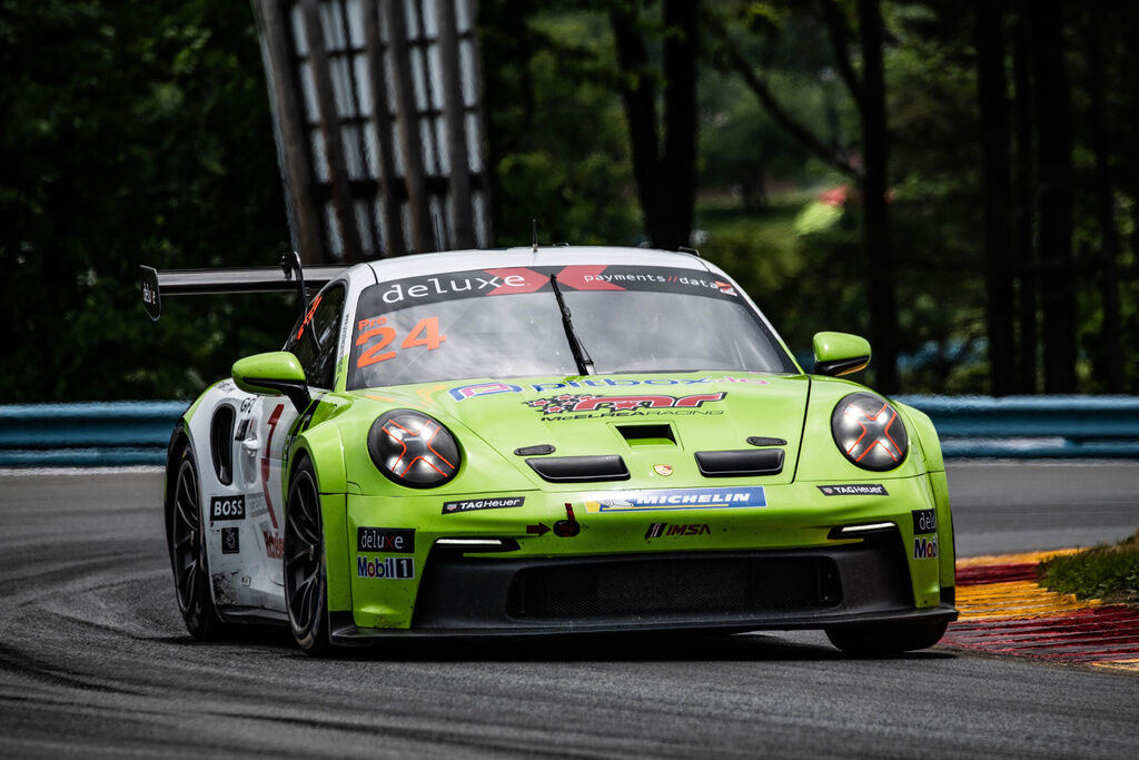 Thomas Nepveu with McElrea Racing in the Porsche Carrera Cup North America at Watkins Glen NY