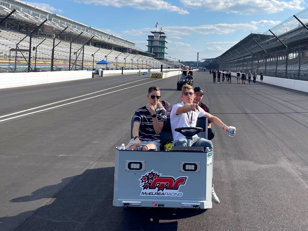 Tom Sargent with McElrea Racing in the Porsche Carrera Cup North America Round 6 at Indianapolis Motor Speedway 2023