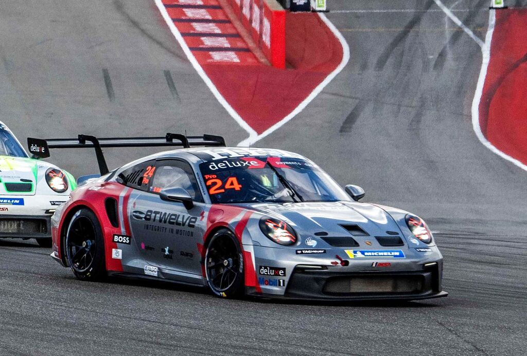 Bayley Hall #24 racing at Circuit of the Americas, Texas 2023