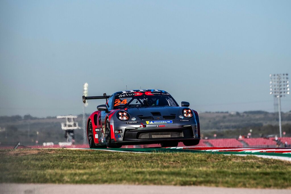 Bayley Hall with McElrea Racing in the Porsche Carrera Cup North America Round 7 at Circuit of the Americas Formula 1 2023