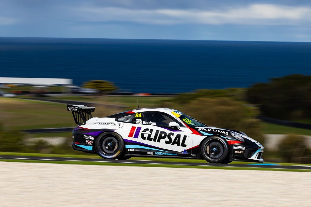 Brett Boulton with McElrea Racing in the Porsche Michelin Sprint Challenge at Phillip Island 2024