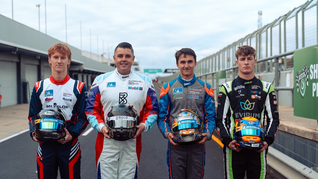 McElrea Racing in the Porsche Michelin Sprint Challenge at Phillip Island 2024