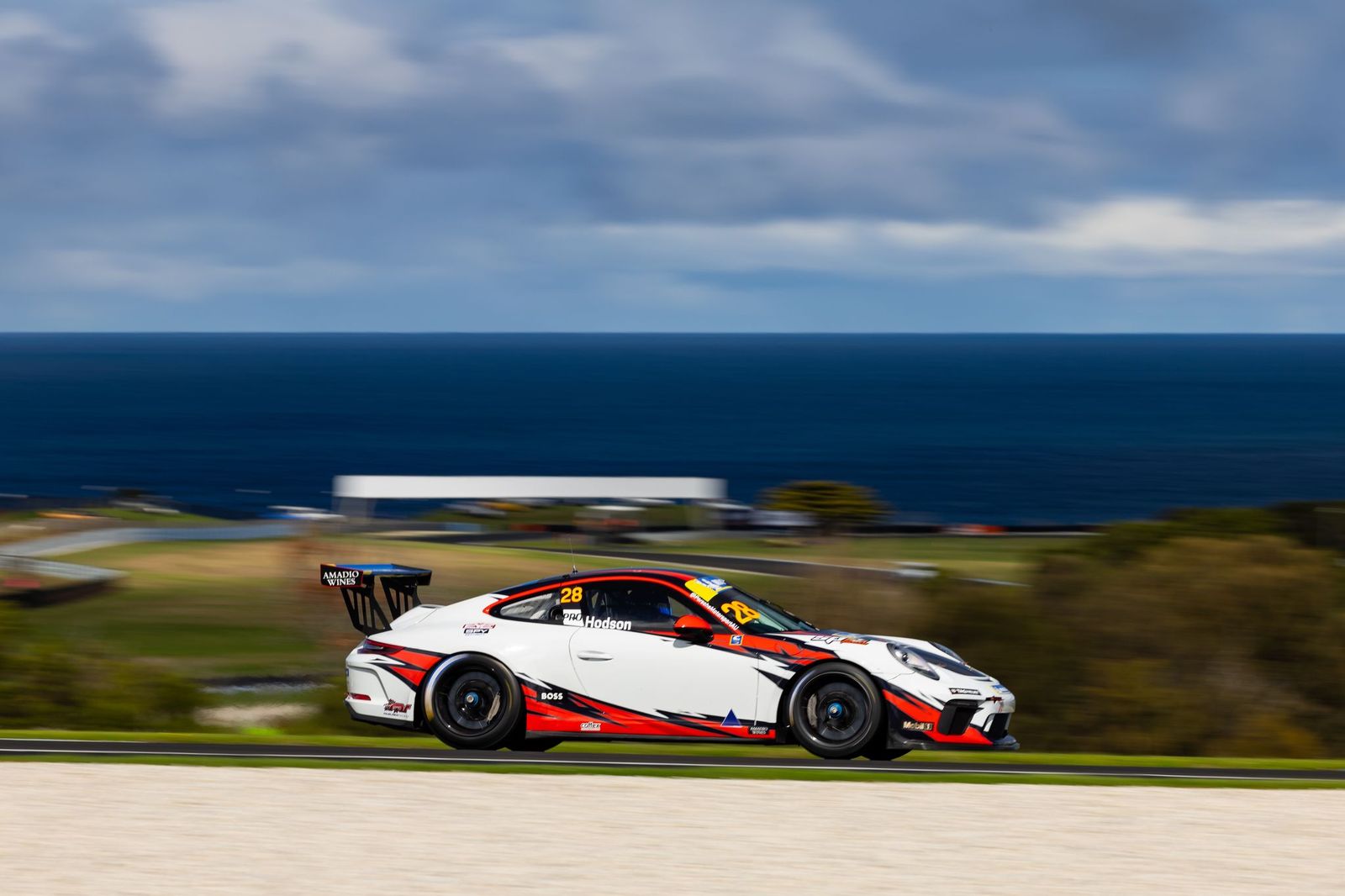 Ayrton Hodson #28 racing at Phillip Island Circuit 2024