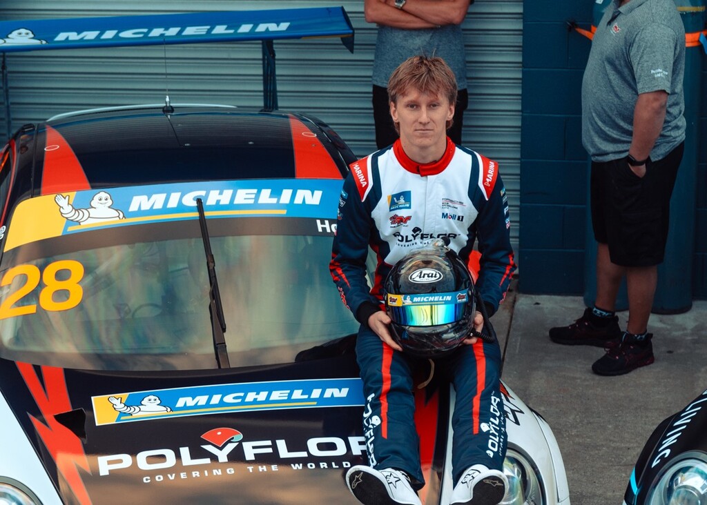 Ayrton Hodson #28 racing at Phillip Island Circuit 2024