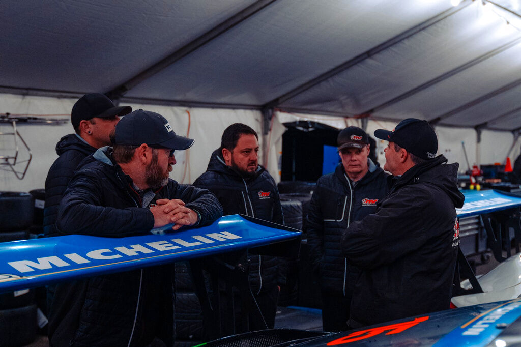 McElrea Racing crew at The Bend Motorsport Park 2024