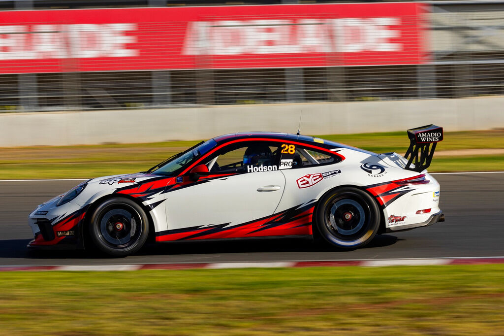 Ayrton Hodson #28 racing at The Bend Motorsport Park 2024