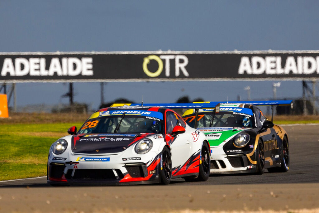 Ayrton Hodson with McElrea Racing in the Porsche Michelin Sprint Challenge at The Bend 2024