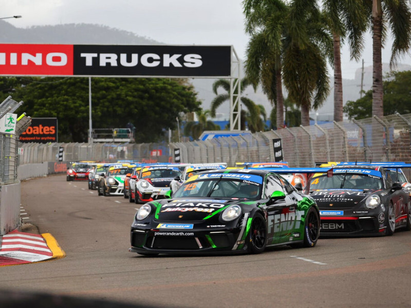 McElrea Racing drivers at Townsville Street Circuit 2024