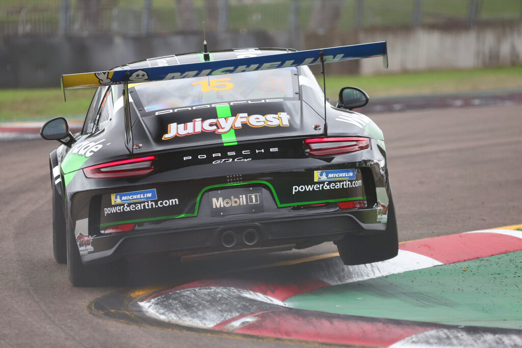 Clay Osborne with McElrea Racing in the Porsche Michelin Sprint Challenge at Townsville 2024