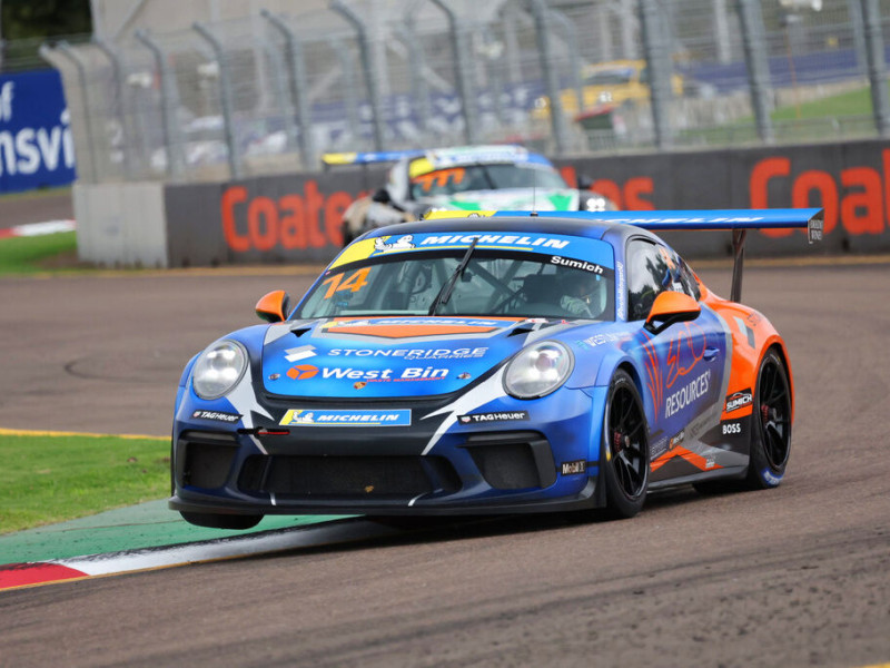 Caleb Sumich #14 racing at Townsville Street Circuit 2024
