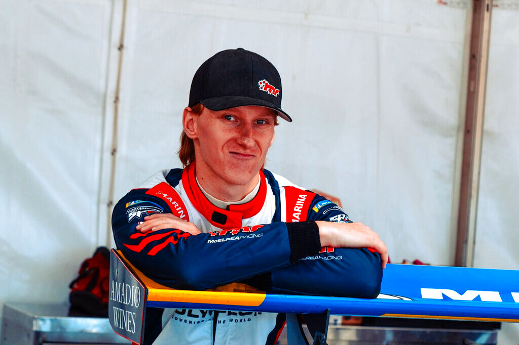 Ayrton Hodson #28 racing at Queensland Raceway 2024