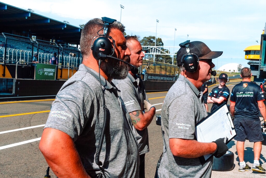 McElrea Racing in the Porsche Michelin Sprint Challenge at Sydney Motorsport Park 2024