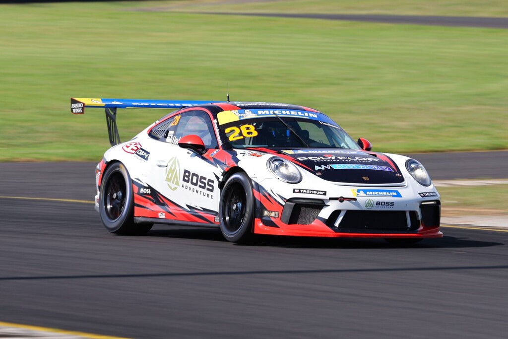 Ayrton Hodson with McElrea Racing in the Porsche Michelin Sprint Challenge at Sydney Motorsport Park 2024