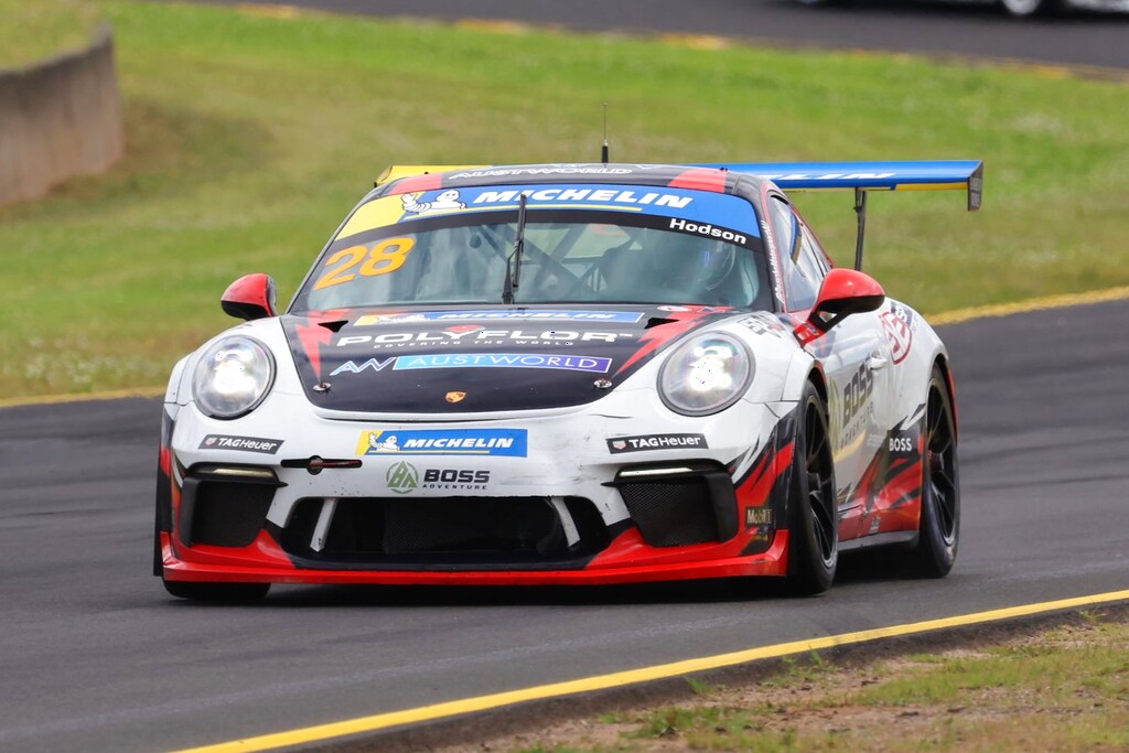 Ayrton Hodson #28 racing at Sydney Motorsport Park 2024