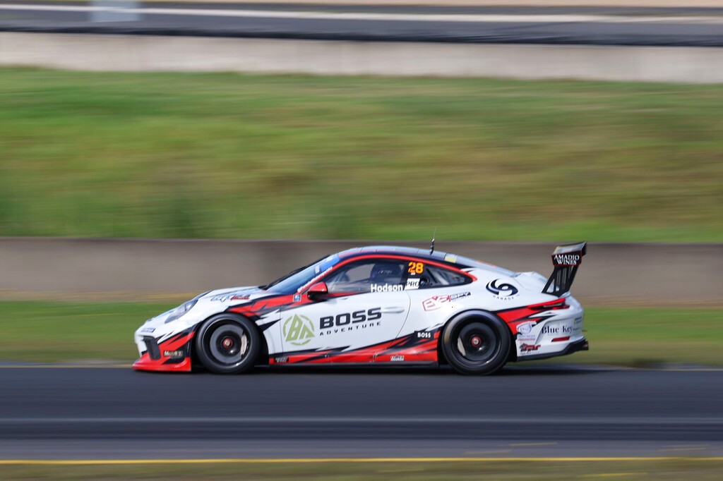 Ayrton Hodson with McElrea Racing in the Porsche Michelin Sprint Challenge at Sydney Motorsport Park 2024