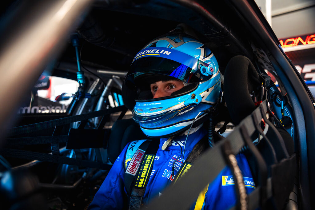 Lockie Bloxsom with McElrea Racing in the Porsche Carrera Cup Australia at the Australian Grand Prix 2024