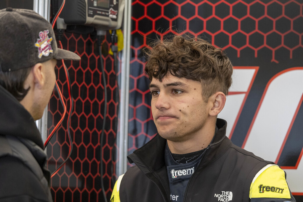 Ryder Quinn with McElrea Racing in the Porsche Carrera Cup Australia at Taupo New Zealand 2024