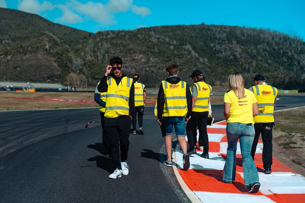 McElrea Racing drivers at Taupo NZ 2024
