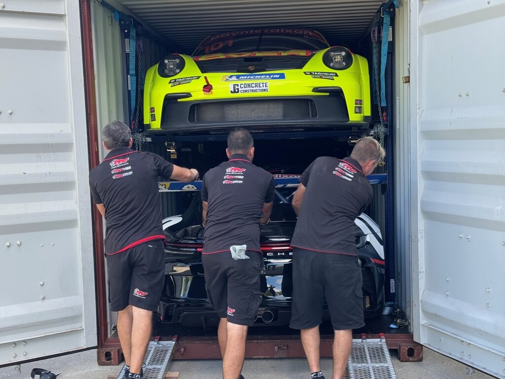 McElrea Racing in the Porsche Carrera Cup Australia at Taupo New Zealand 2024