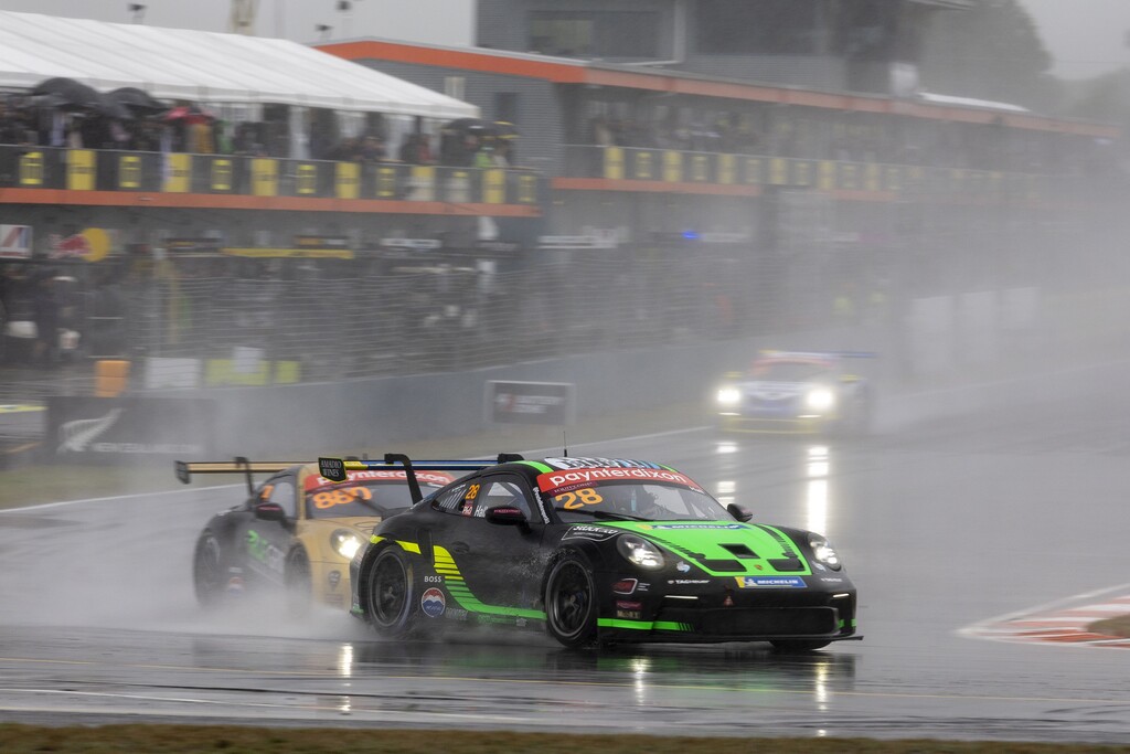 Bayley Hall with McElrea Racing in the Porsche Carrera Cup Australia at Taupo New Zealand 2024