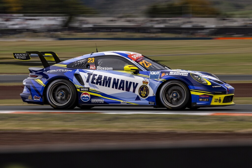 Lockie Bloxsom with McElrea Racing in the Porsche Carrera Cup Australia at Taupo New Zealand 2024