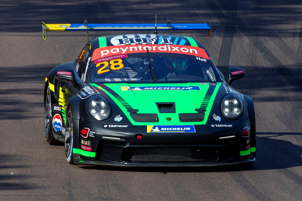 Bayley Hall with McElrea Racing in the Porsche Carrera Cup Australia at Hidden Valley Darwin 2024