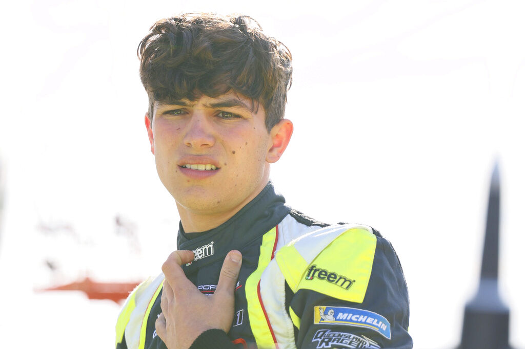 Ryder Quinn with McElrea Racing in the Porsche Carrera Cup Australia at Hidden Valley Darwin 2024