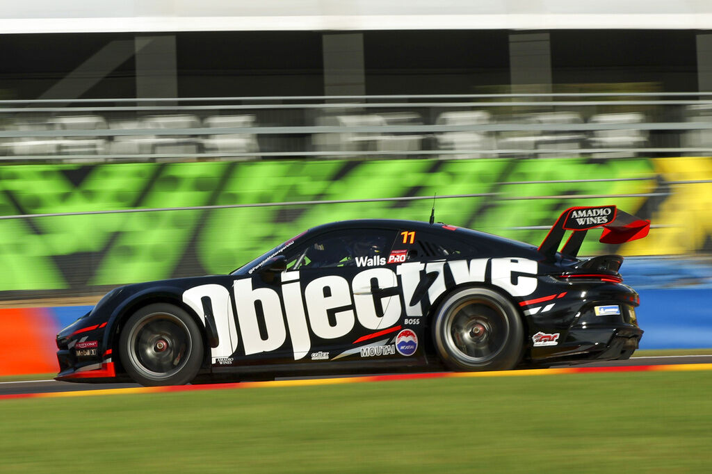 Jackson Walls with McElrea Racing in the Porsche Carrera Cup Australia at Hidden Valley Darwin 2024