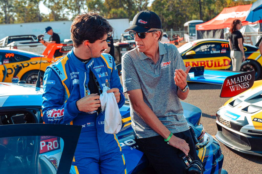 McElrea Racing in the Porsche Carrera Cup Australia at Hidden Valley Darwin 2024