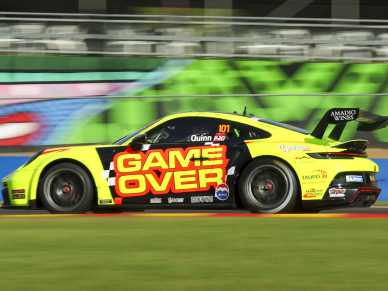 Ryder Quinn #101 racing at Hidden Valley Raceway 2024