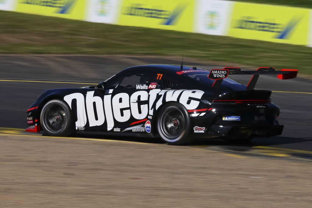 Jackson Walls with McElrea Racing in the Porsche Carrera Cup Australia at Hidden Valley Darwin 2024