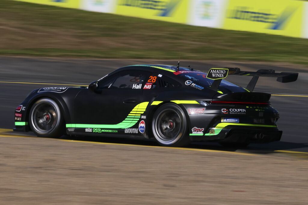 Bayley Hall with McElrea Racing in the Porsche Carrera Cup Australia at Hidden Valley Darwin 2024