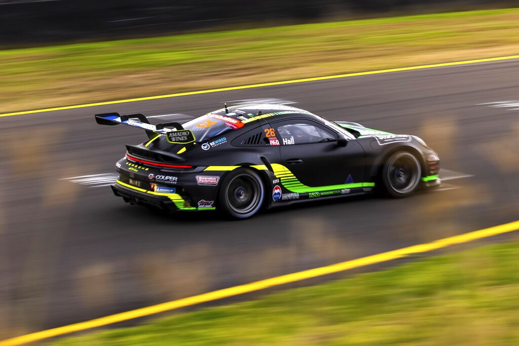 Bayley Hall with McElrea Racing in the Porsche Carrera Cup Australia at Hidden Valley Darwin 2024