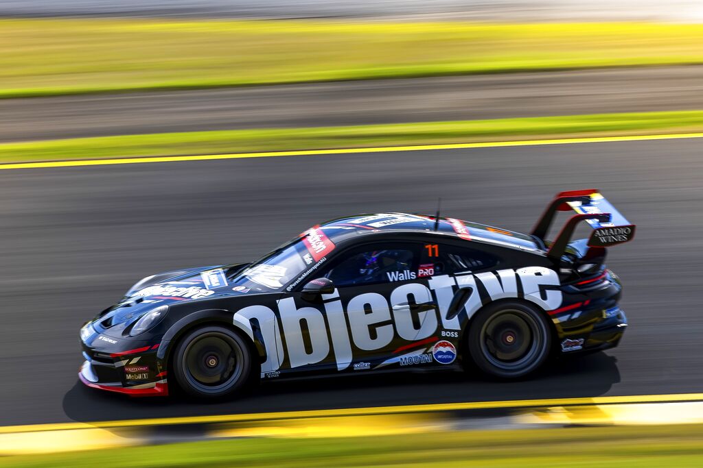 Jackson Walls #11 racing at Sydney Motorsport Park 2024