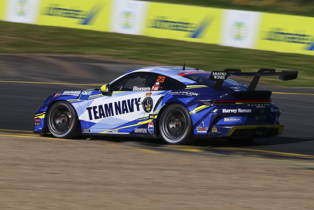 Lockie Bloxsom #23 racing at Sydney Motorsport Park 2024
