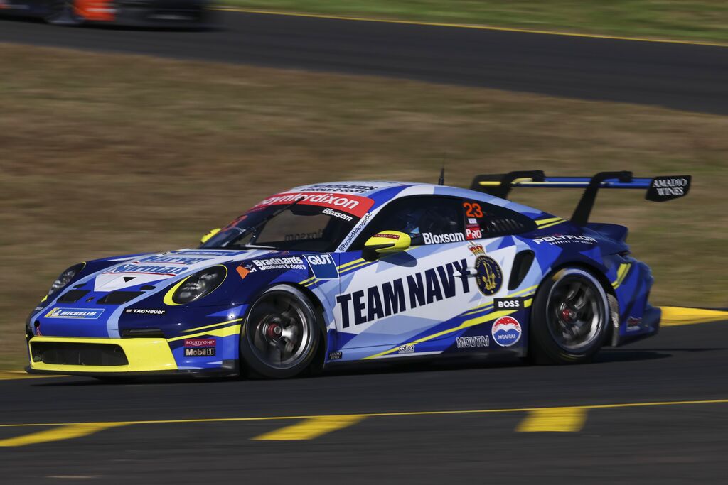 Lockie Bloxsom #23 racing at Sydney Motorsport Park 2024