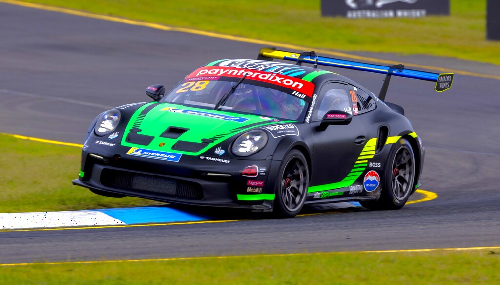 Bayley Hall with McElrea Racing in the Porsche Carrera Cup Australia at Sandown 500 2024