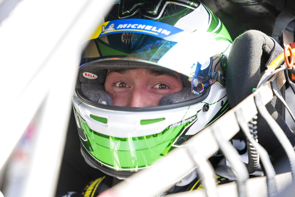 Bayley Hall with McElrea Racing in the Porsche Carrera Cup Australia at Sandown 500 2024