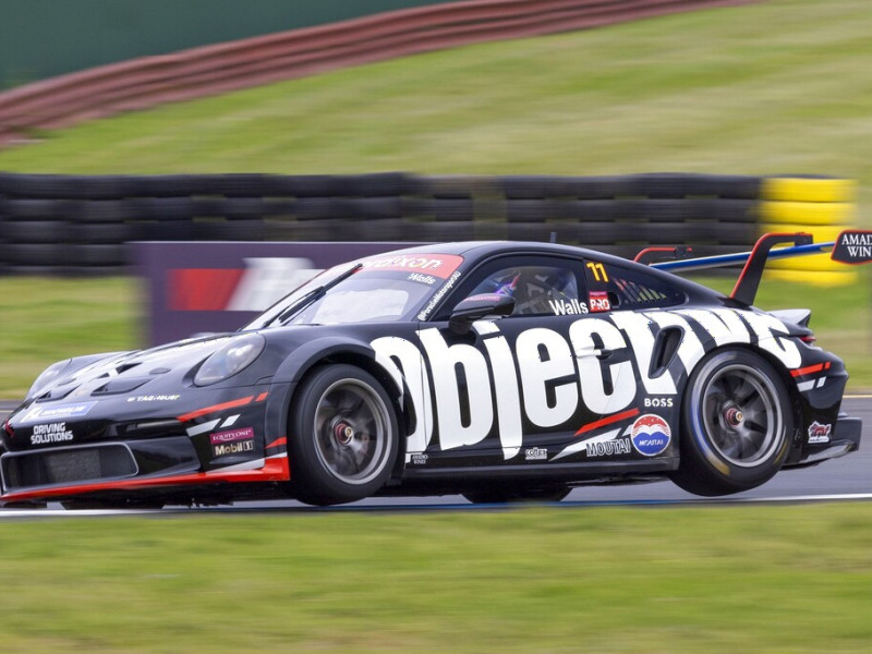 Jackson Walls #11 racing at Sandown International Raceway 2024